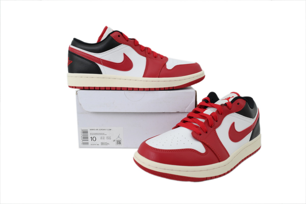 LJR Batch Air Jordan 1 Low 'White Gym Red' DC0774-160