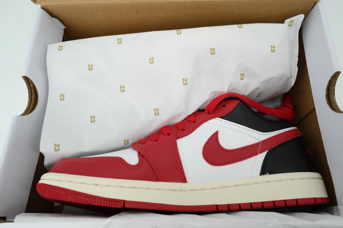 LJR Batch Air Jordan 1 Low 'White Gym Red' DC0774-160