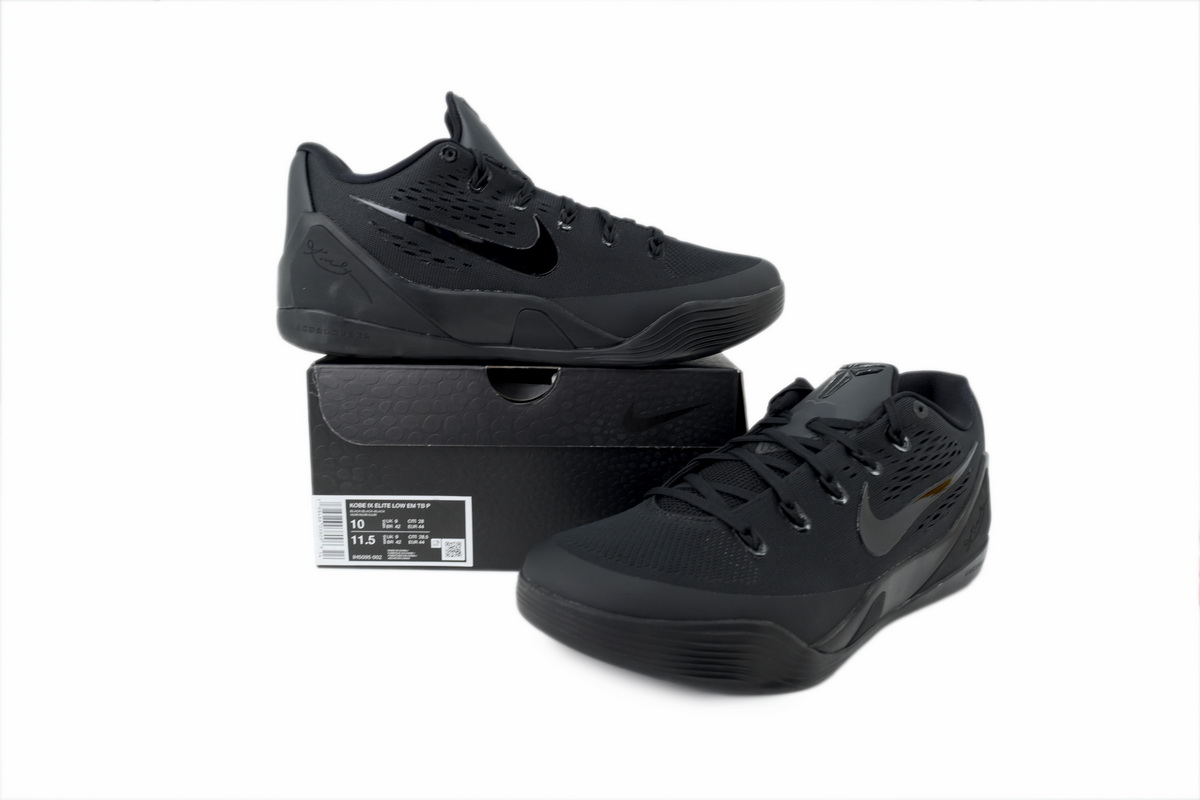 Nike Kobe 9 Elite Low EM TB P 'Black' IH5095-002