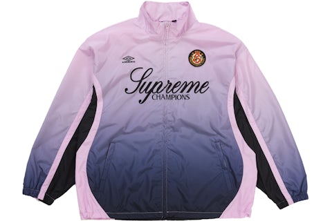 Supreme Umbro Gradient Track Jacket Pink