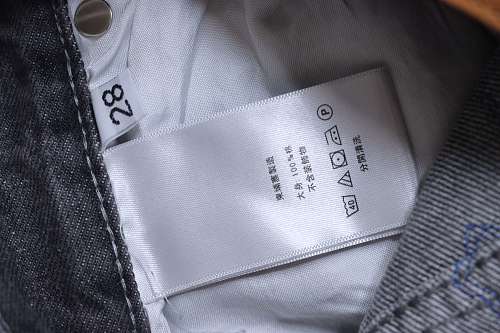 Chrome Hearts Leather Jeans with Sanskrit Cross Back Patches Grey/Pink