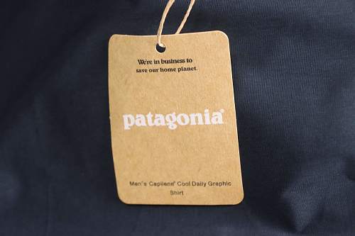 Patagonia C1 Mountain Peak Long Sleeve Black