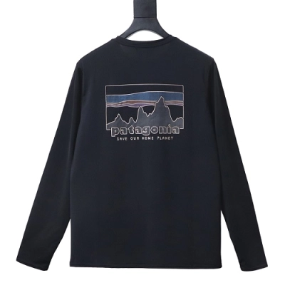 Patagonia C1 Mountain Peak Long Sleeve Black 02