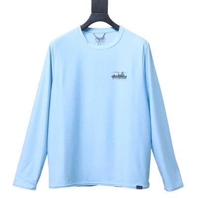Patagonia C1 Mountain Peak Long Sleeve Blue 01