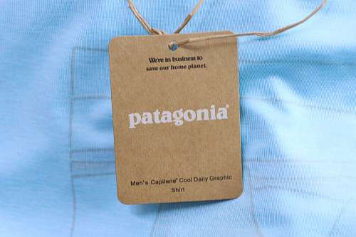 Patagonia C1 Mountain Peak Long Sleeve Blue