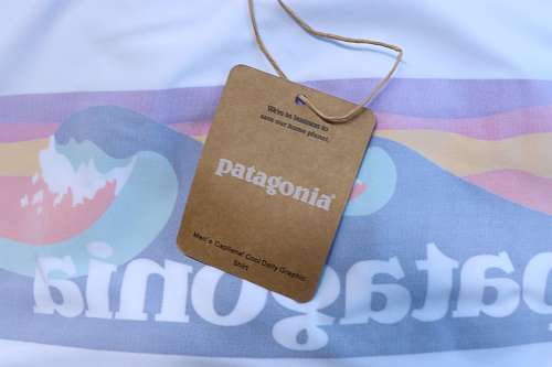 Patagonia C1 Mountain Peak Long Sleeve White