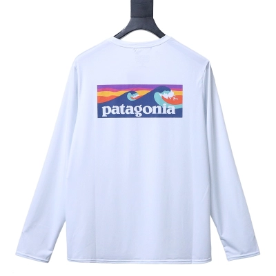 Patagonia C1 Mountain Peak Long Sleeve White 02