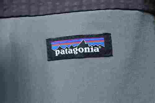 Patagonia R1 Air Zip Neck Logo Jacket Grey