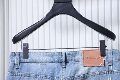 ACNE Ice Blue Ripped Jeans