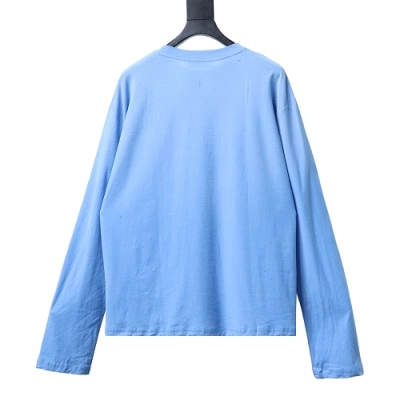 Acne Studios 1996 Sandblasted Distressed Washed Long-Sleeve Blue 02