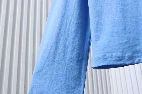 Acne Studios 1996 Sandblasted Distressed Washed Long-Sleeve Blue