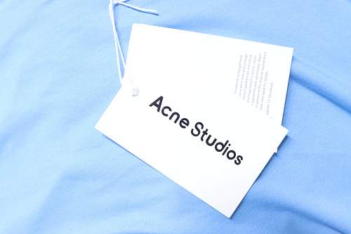 Acne Studios 1996 Sandblasted Distressed Washed Long-Sleeve Blue