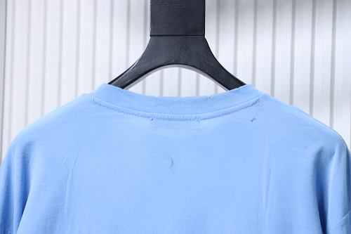 Acne Studios 1996 Sandblasted Distressed Washed Long-Sleeve Blue