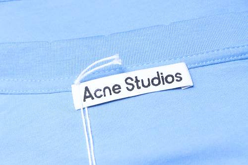 Acne Studios 1996 Sandblasted Distressed Washed Long-Sleeve Blue