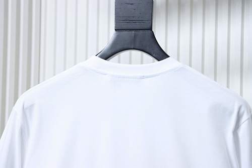 Acne Studios 2026 Retro Bow Print Embroidered T-shirt