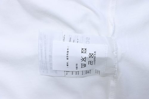Acne Studios Cotton Linen Distressed T-Shirt