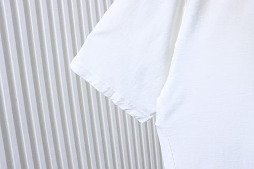 Acne Studios Cotton Linen Distressed T-Shirt