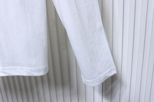 ACNE STUDIOS Letter Print Long-Sleeve White