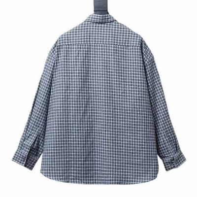 Acne Studios Pocket Logo Check Shirt 02