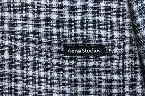 Acne Studios Pocket Logo Check Shirt
