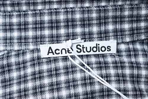 Acne Studios Pocket Logo Check Shirt