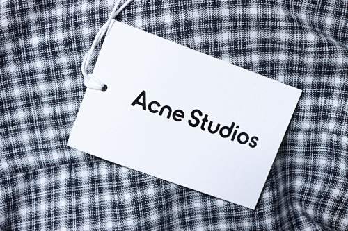 Acne Studios Pocket Logo Check Shirt