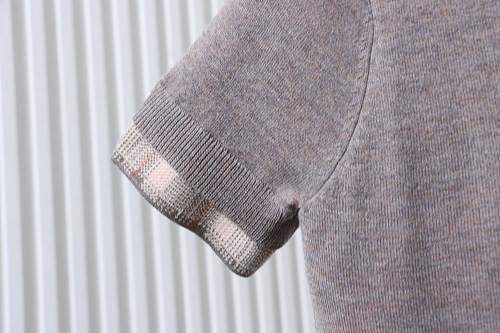 AcneStudios Faux Two-Piece Cashmere Knit Collared Polo Shirt
