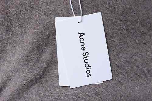 AcneStudios Faux Two-Piece Cashmere Knit Collared Polo Shirt
