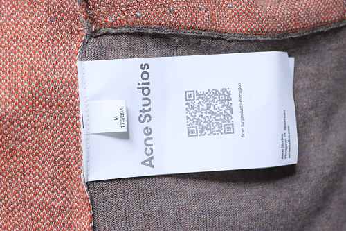 AcneStudios Faux Two-Piece Cashmere Knit Collared Polo Shirt
