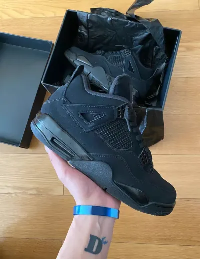 【FLASH SALE】PK God Batch Air Jordan 4 Retro Black Cat CU1110-010 review Belkis Elliott