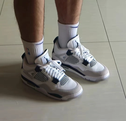 【Top PK God Batch】PK God Batch Air Jordan 4 Retro Military Black DH6927-111 review 