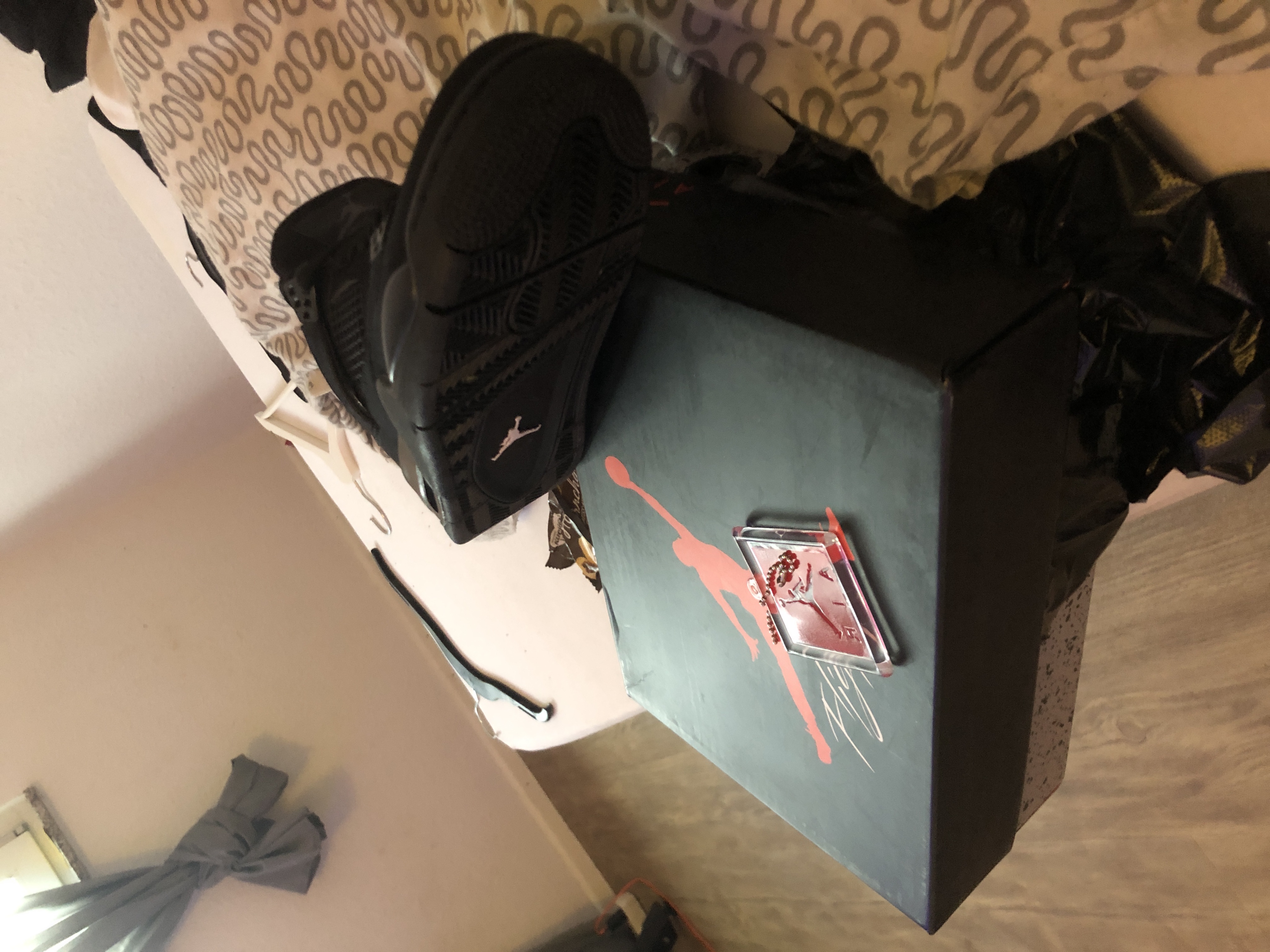PK God Batch Air Jordan 4 Retro Black Cat CU1110-010 review Auron 04