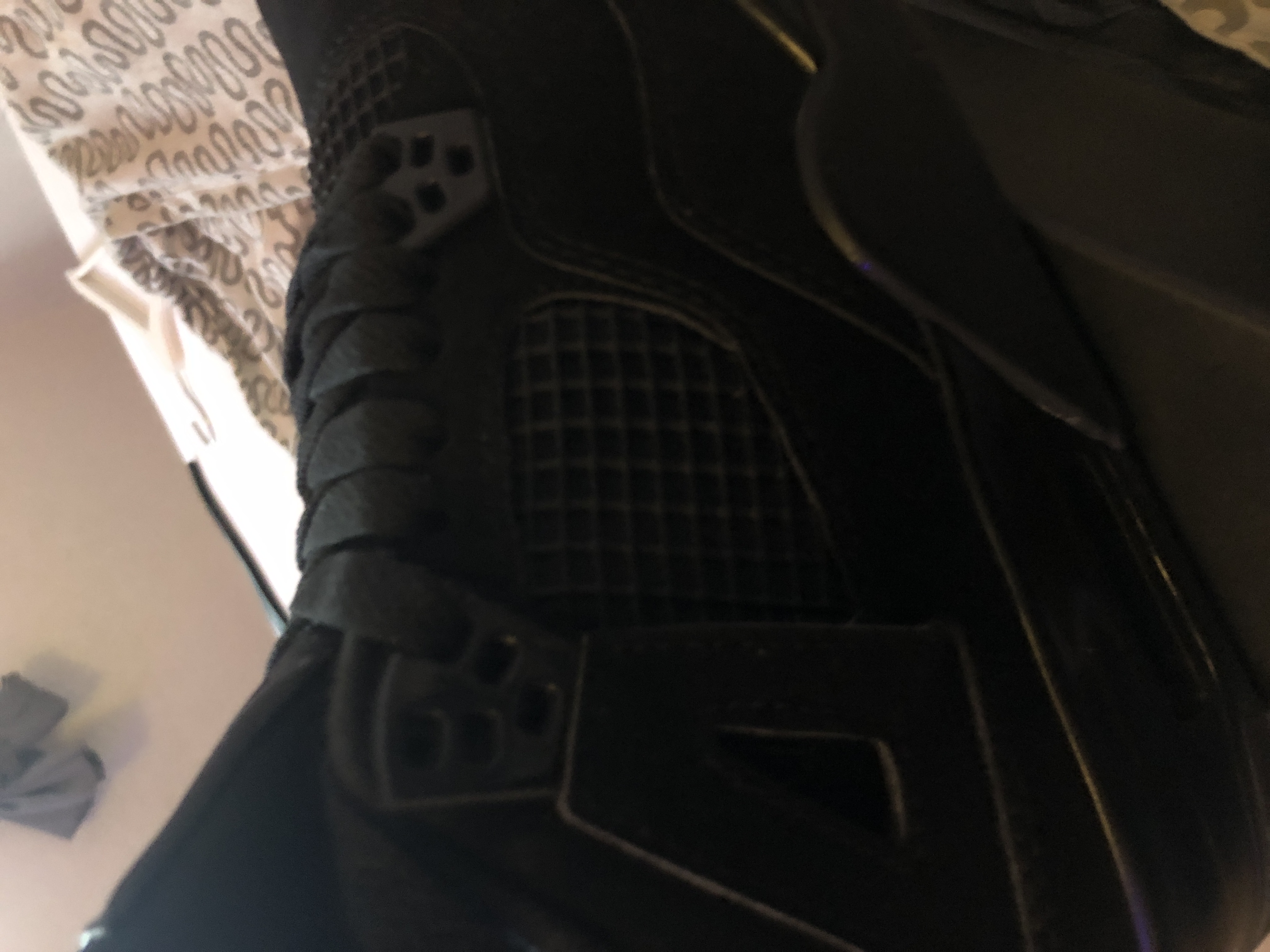 PK God Batch Air Jordan 4 Retro Black Cat CU1110-010 review Auron 00