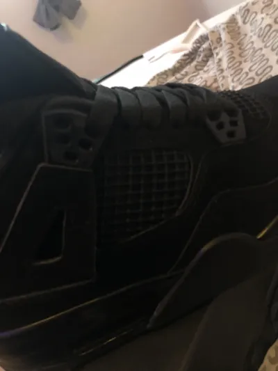 【FLASH SALE】PK God Batch Air Jordan 4 Retro Black Cat CU1110-010 review Auron 00