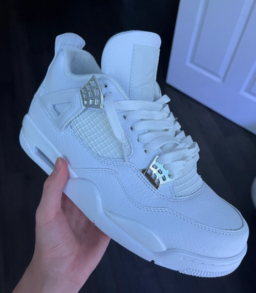 PK God Batch Air Jordan 4 Retro Pure Money (2017) 308497-100 review 