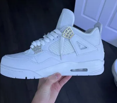 PK God Batch Air Jordan 4 Retro Pure Money (2017) 308497-100 review Aaden 01