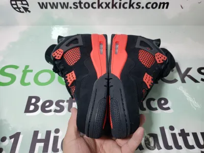 PK God Batch Air Jordan 4 Red Thunder CT8527-016 review Hardtman Ranke 00