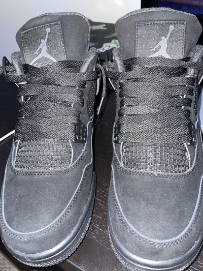 PK God Batch Air Jordan 4 Retro Black Cat CU1110-010 review Jp 00