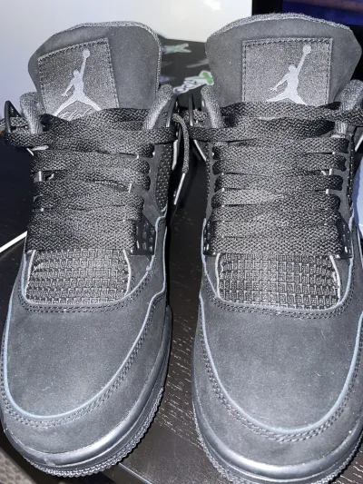 【FLASH SALE】PK God Batch Air Jordan 4 Retro Black Cat CU1110-010 review Jp 00