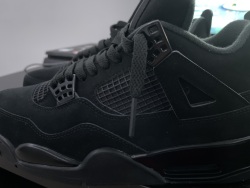 PK God Batch Air Jordan 4 Retro Black Cat CU1110-010 review Jp 02