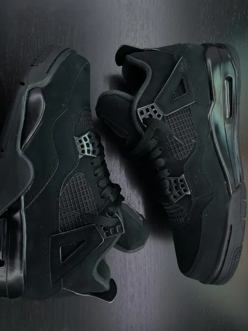 【FLASH SALE】PK God Batch Air Jordan 4 Retro Black Cat CU1110-010 review 