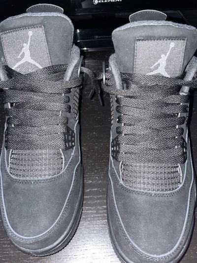 PK God Batch Air Jordan 4 Retro Black Cat CU1110-010 review JP 01