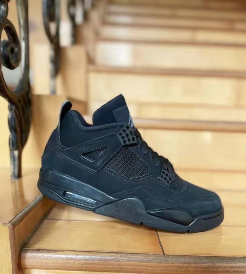 【Top PK God Batch】PK God Batch Air Jordan 4 Retro Black Cat CU1110-010 review 