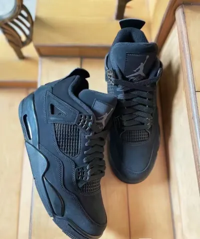 【FLASH SALE】PK God Batch Air Jordan 4 Retro Black Cat CU1110-010 review Olivia 01