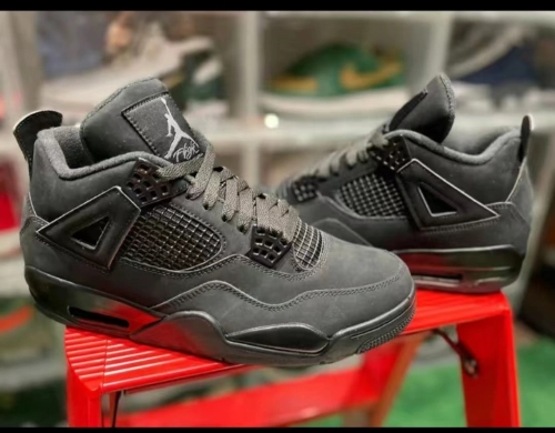 【Top PK God Batch】PK God Batch Air Jordan 4 Retro Black Cat CU1110-010 review 
