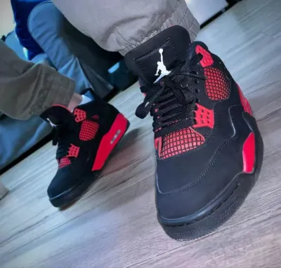 PK God Batch Air Jordan 4 Red Thunder CT8527-016 review Dylan 00
