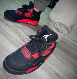 PK God Batch Air Jordan 4 Red Thunder CT8527-016 review Dylan 02