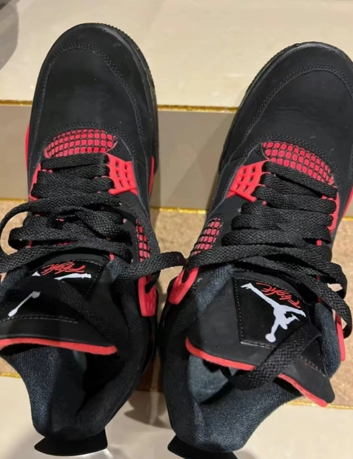 【Top PK God Batch】PK God Batch Air Jordan 4 Red Thunder CT8527-016 review 