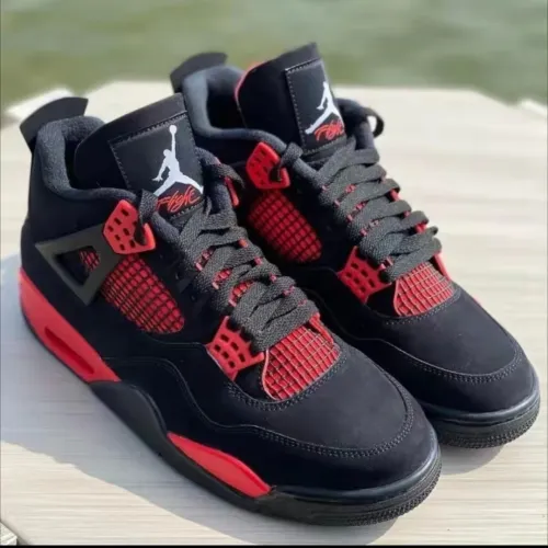 PK God Batch Air Jordan 4 Red Thunder CT8527-016 review 