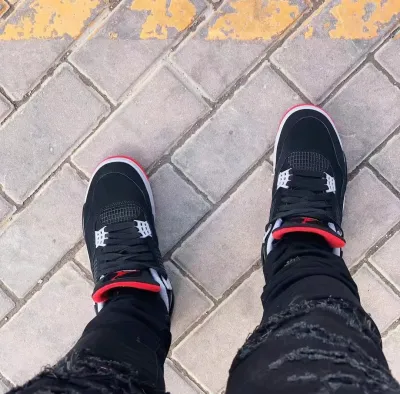 PK God Batch Air Jordan 4 Retro Bred 308497-060 review Matthew